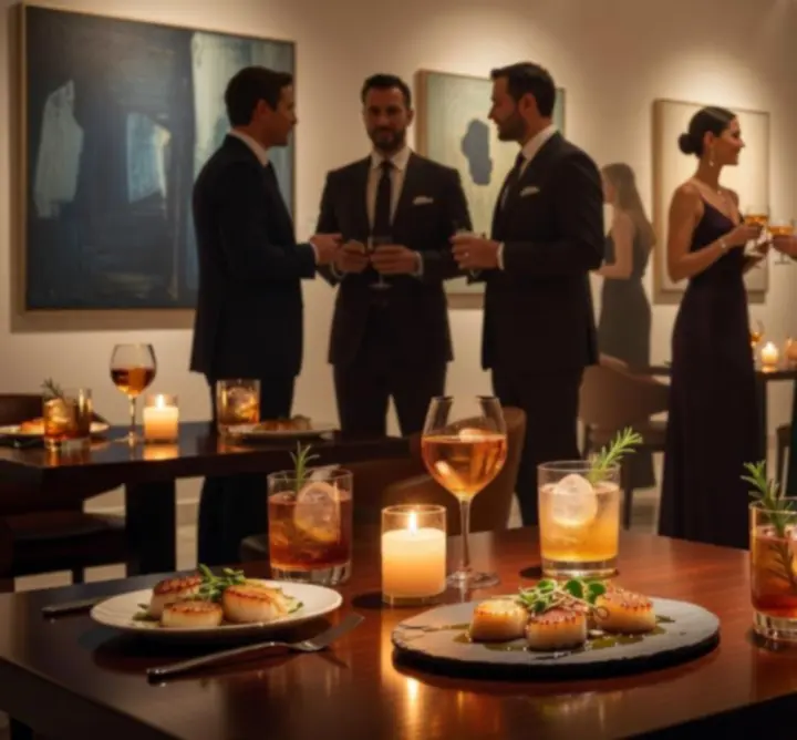 Vendégek beszélgetnek a Royal Meeting Hub Lounge kényelmes foteleiben